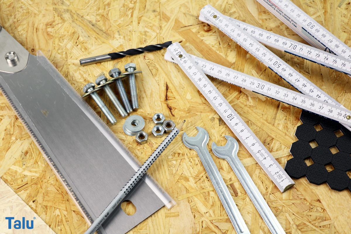Pflanzenpresse - Material