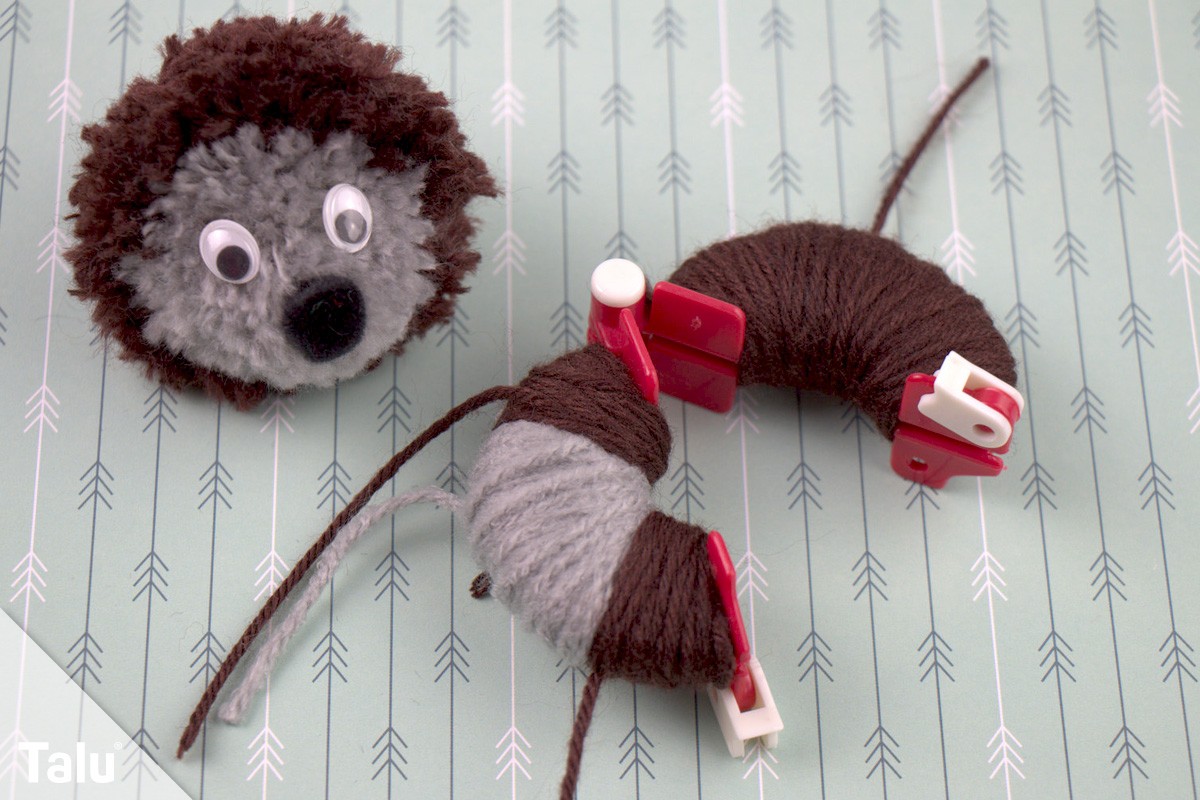 Pompom-Igel Variante 2