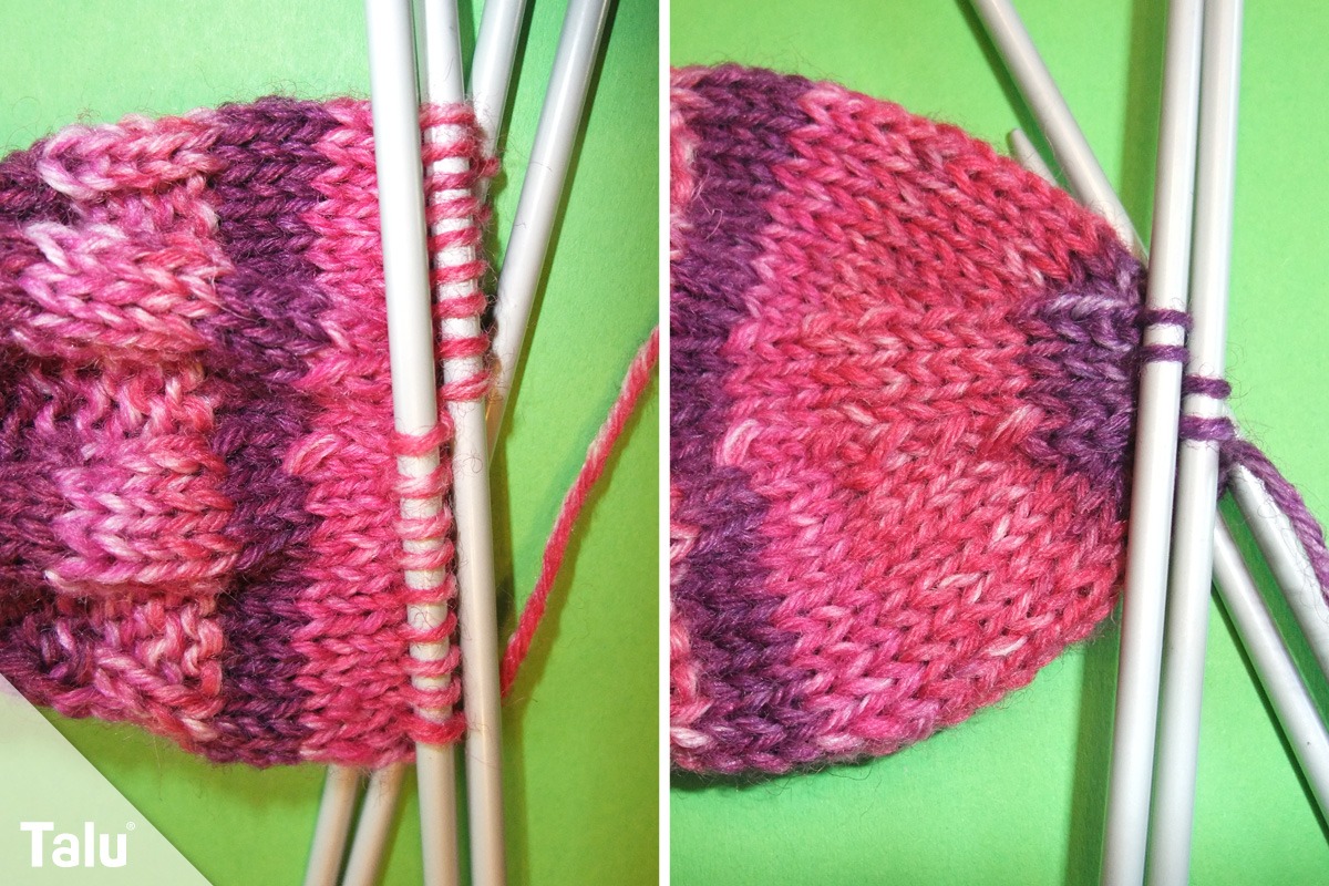 Spiralsocken Stricken Anleitung Und Grossentabelle Talu De