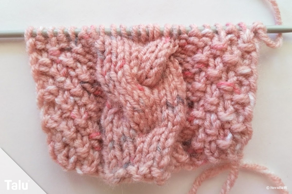 Stirnband stricken