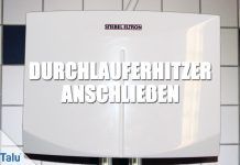 Durchlauferhitzer anschließen