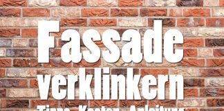 Fassade verklinkern