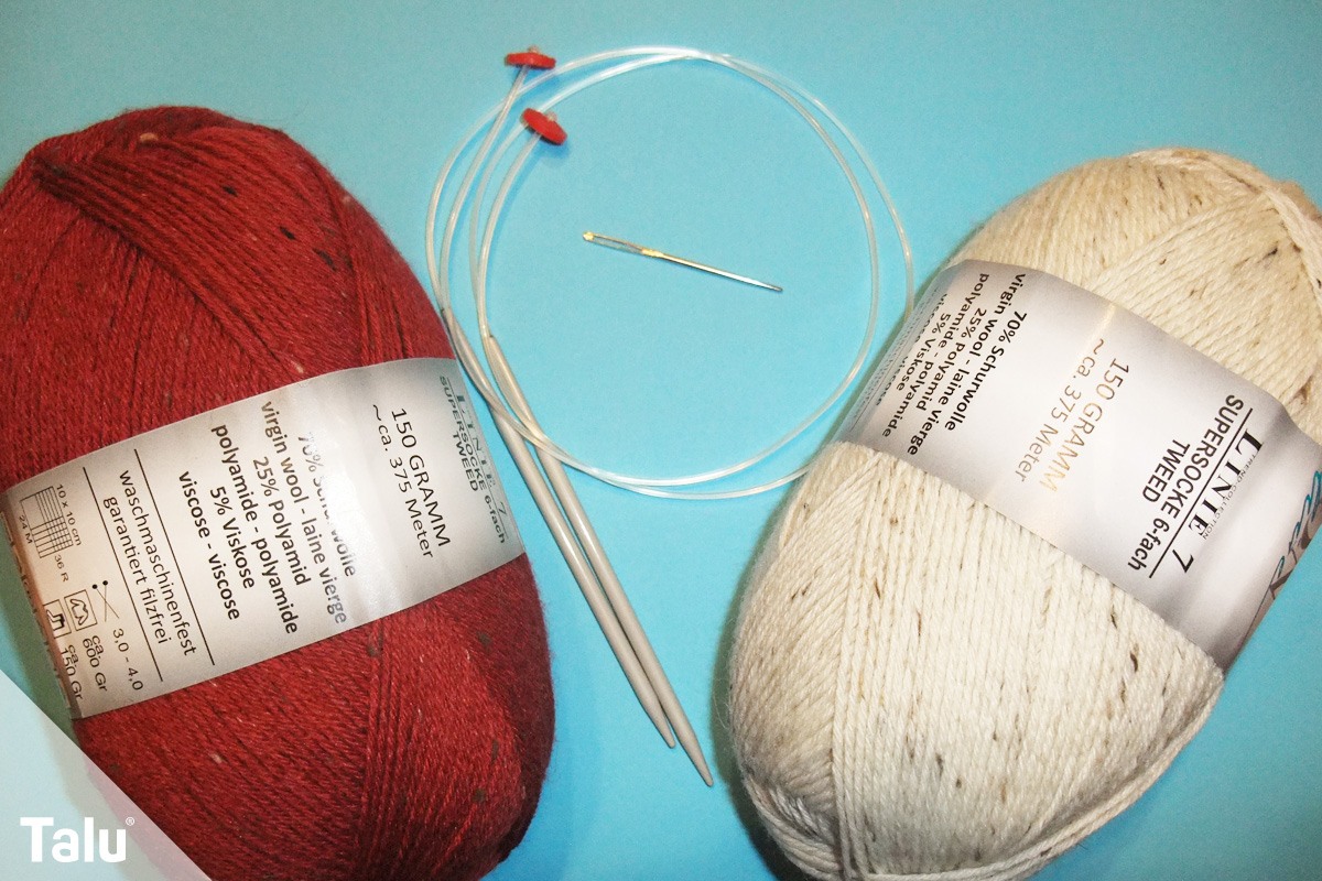 Wolle zum Stricken