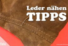 Leder nähen