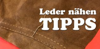 Leder nähen