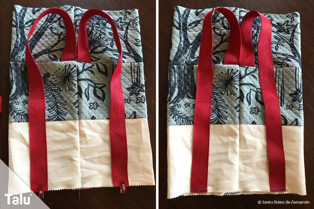 Rollrucksack nähen