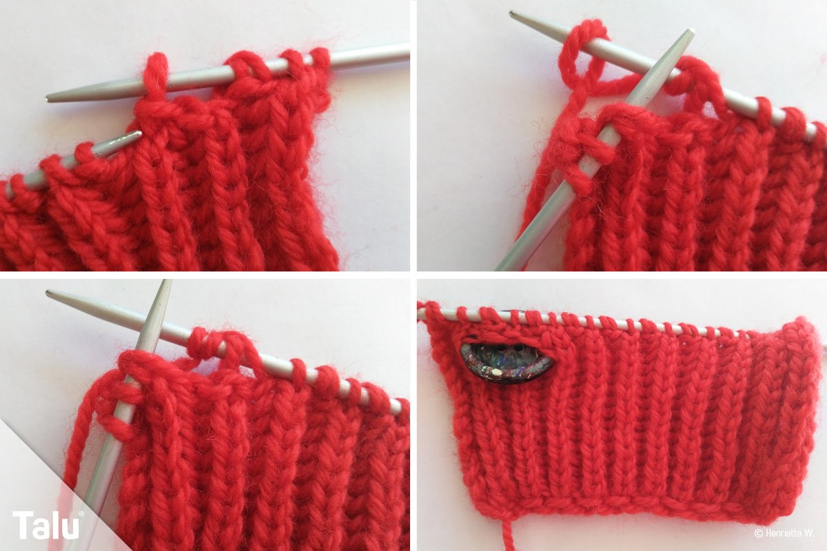 Schalkragen stricken