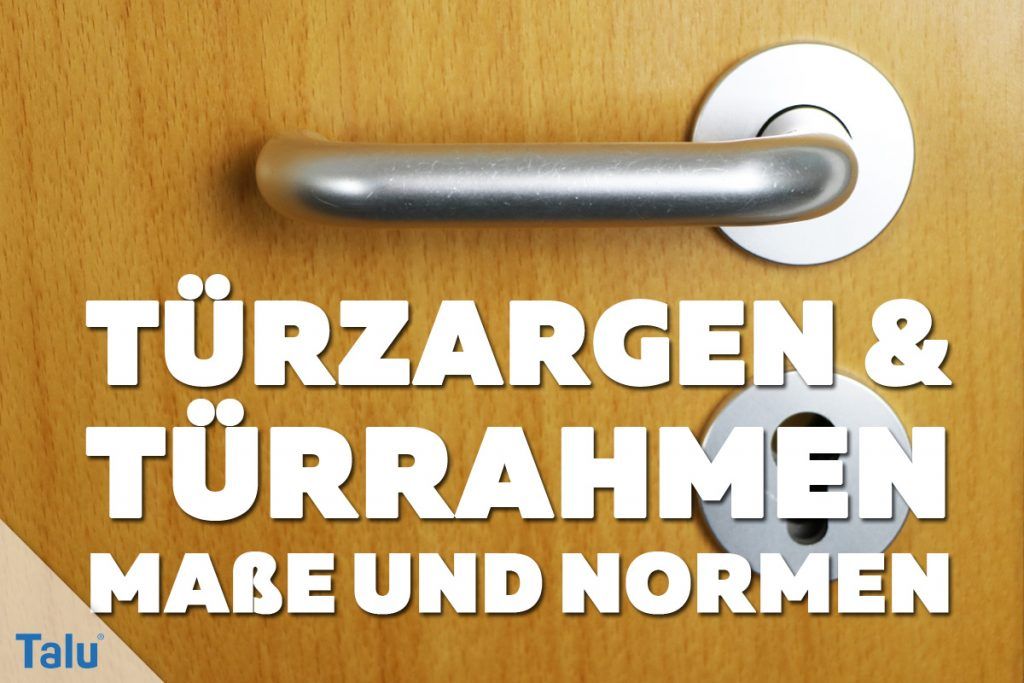 Türzarge und Türrahmen