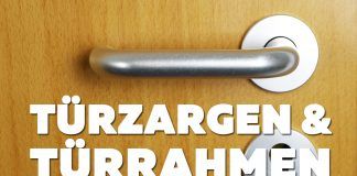 Türzarge und Türrahmen