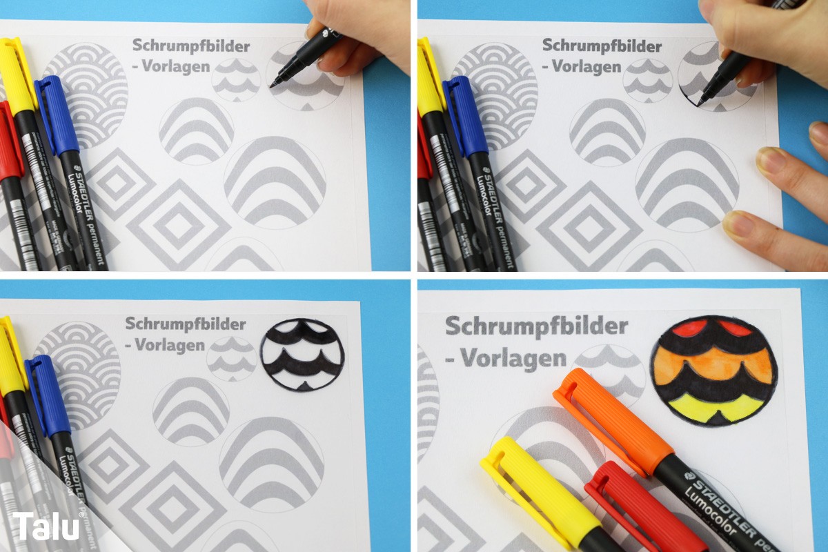Schrumpfbilder selber machen