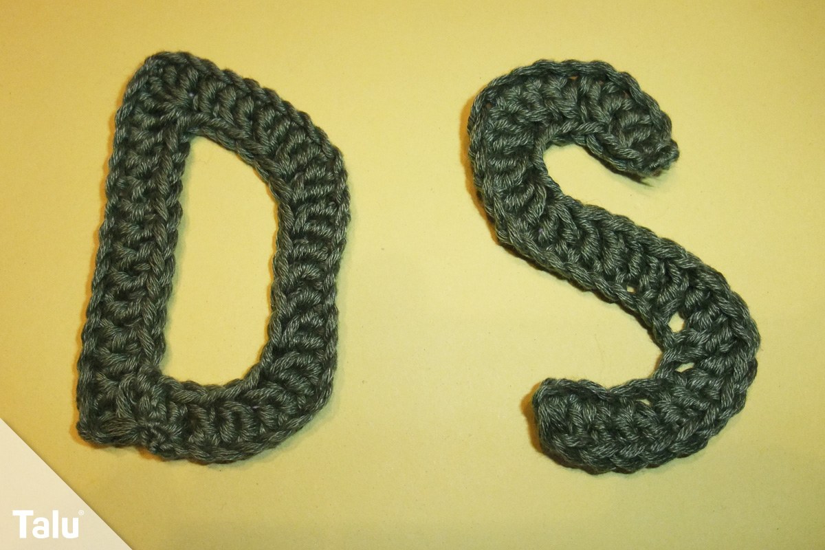 Buchstaben häkeln
