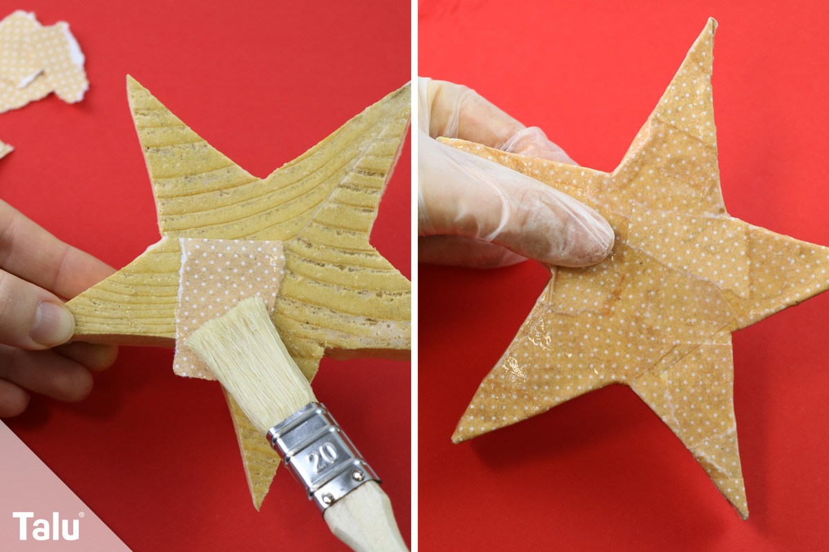 Decopatch auf Holz