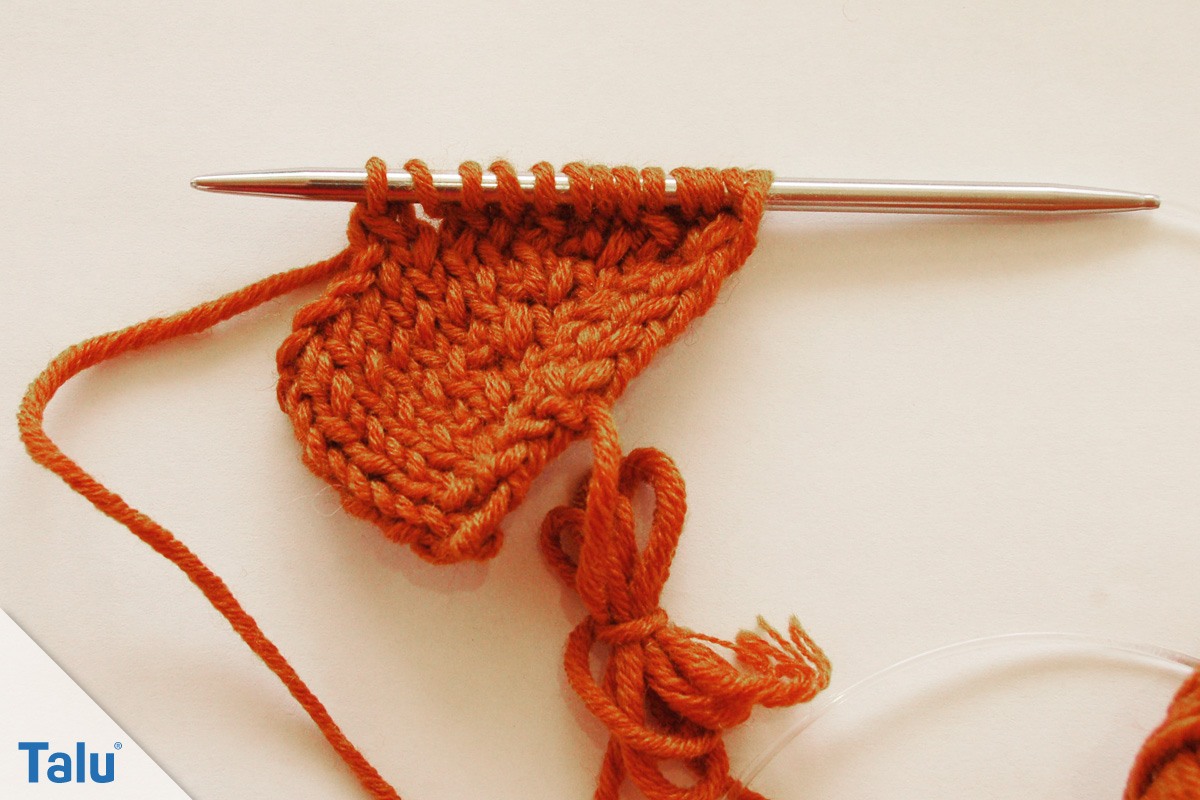 Drachenschal stricken