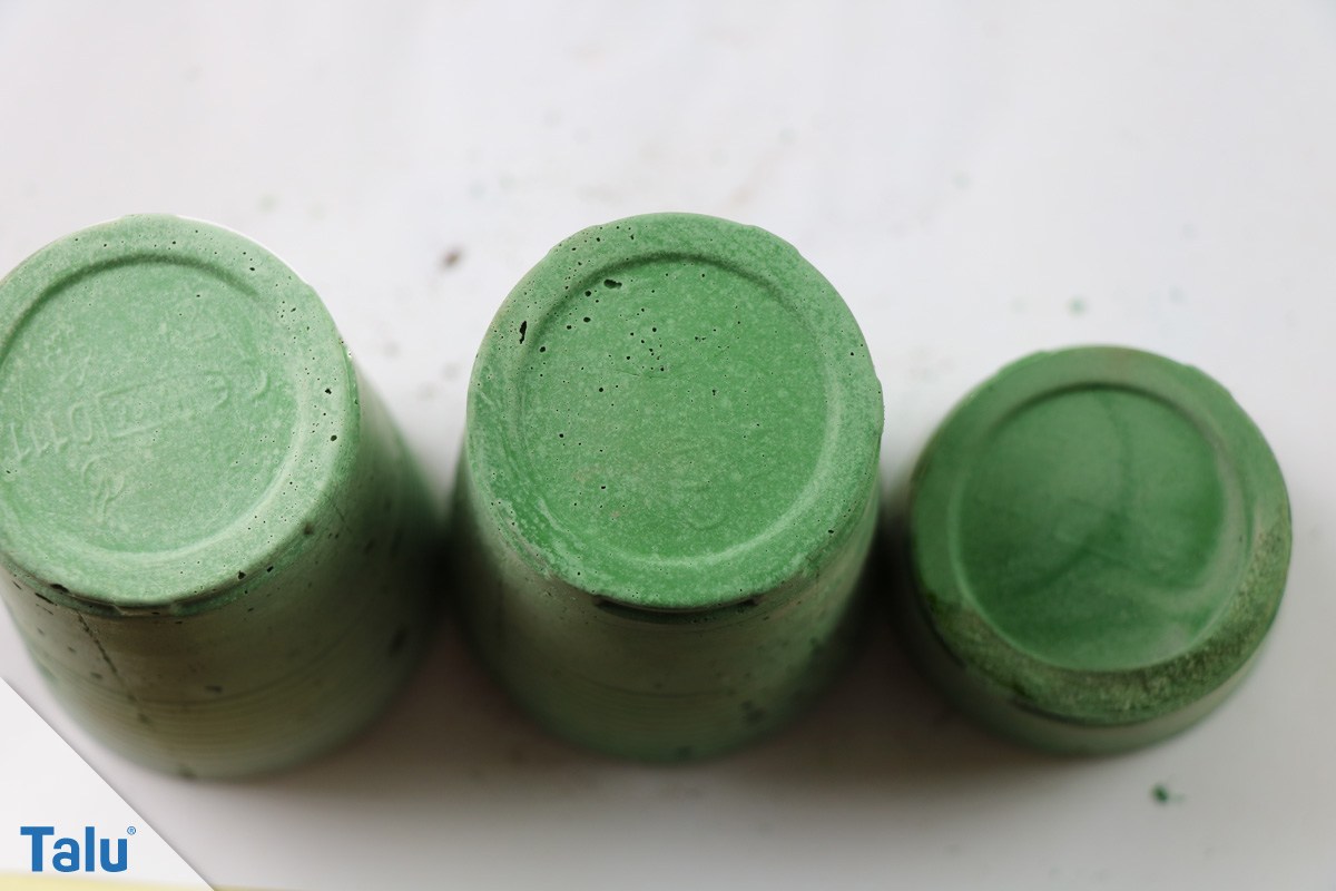 Grüne Farbpigmente für farbigen Beton