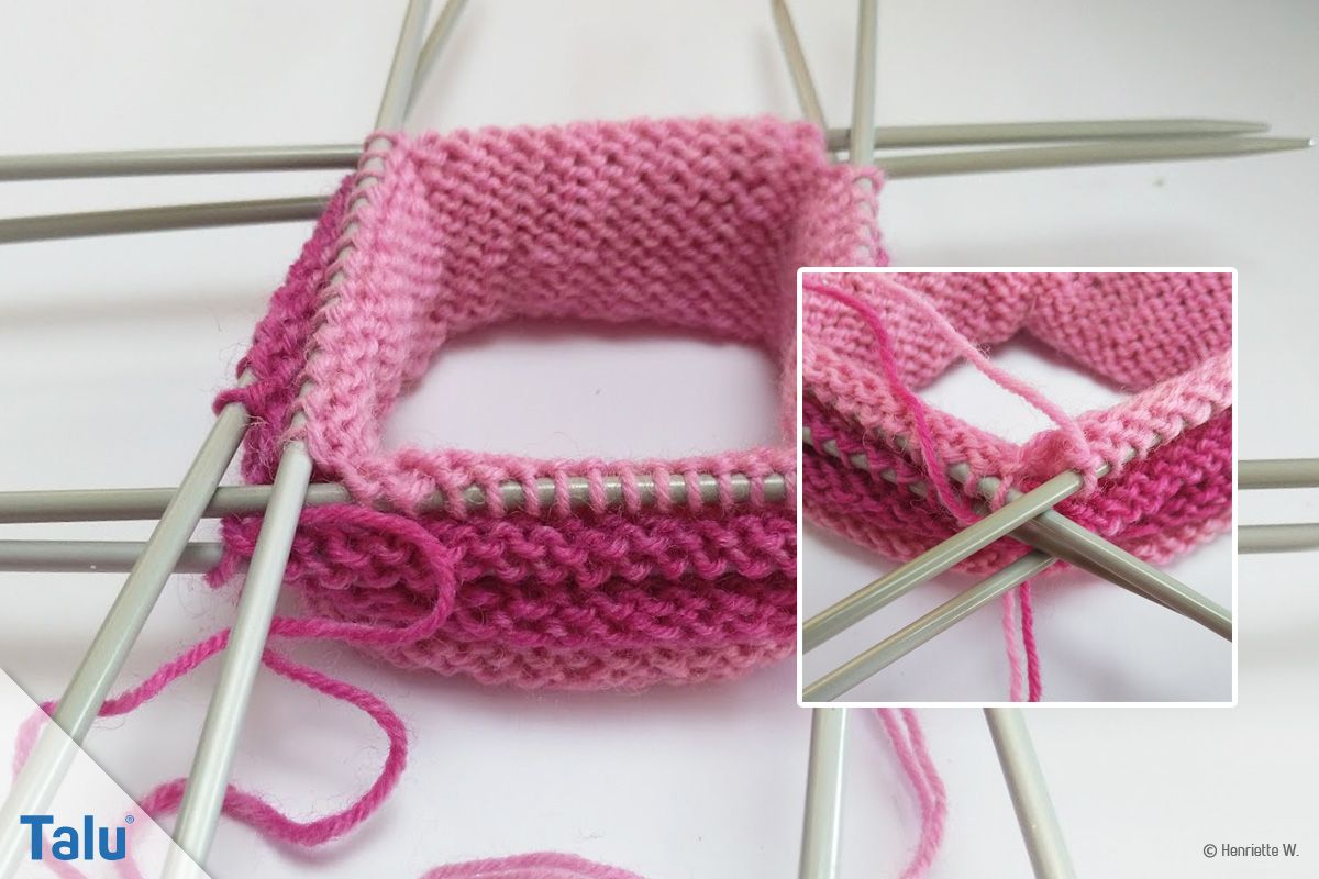 Gum-Gum-Socken stricken