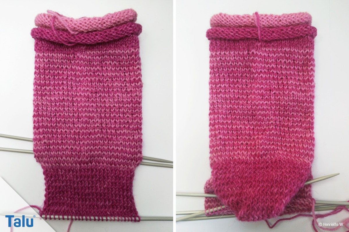Ringelsocken stricken