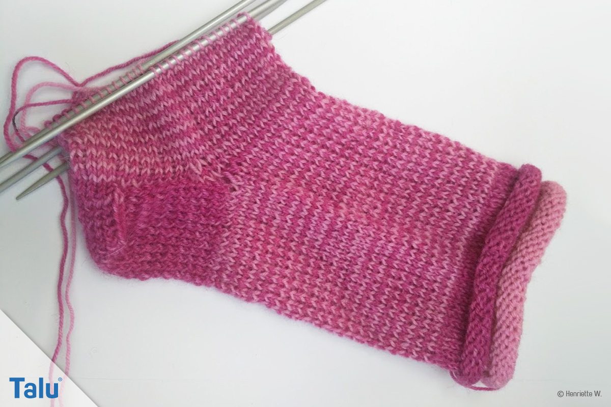 Gum-Gum-Socken stricken