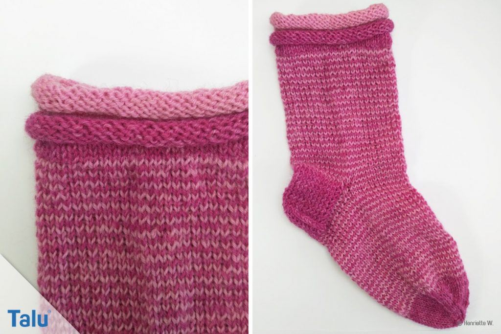 GumGum-Socken stricken