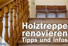 Holztreppe renovieren