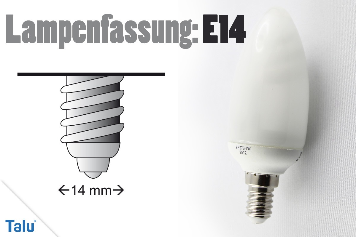 Lampenfassung E14