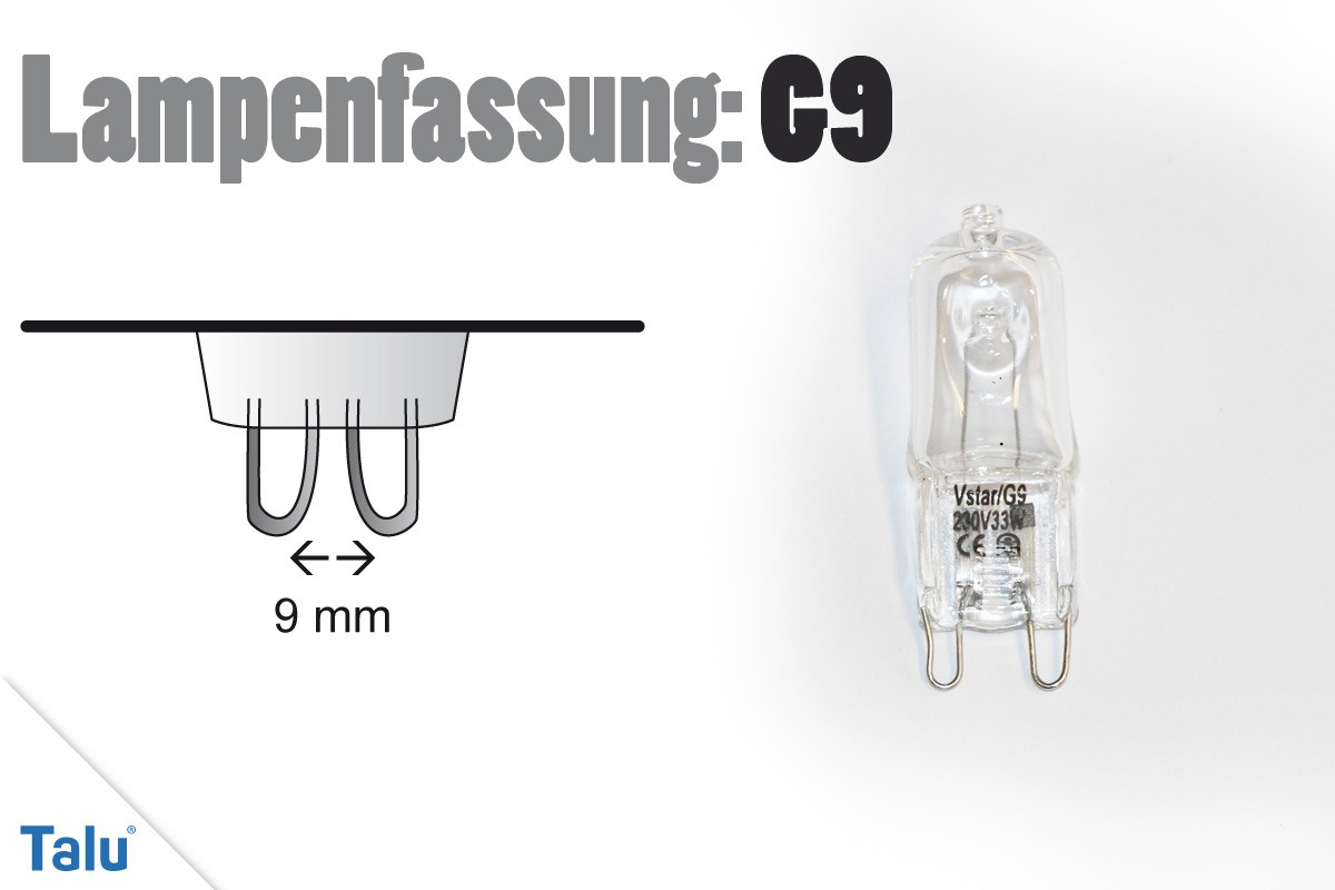 Lampenfassung G9