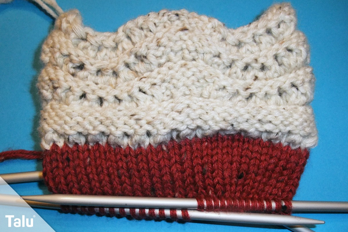 Nikolausstiefel stricken