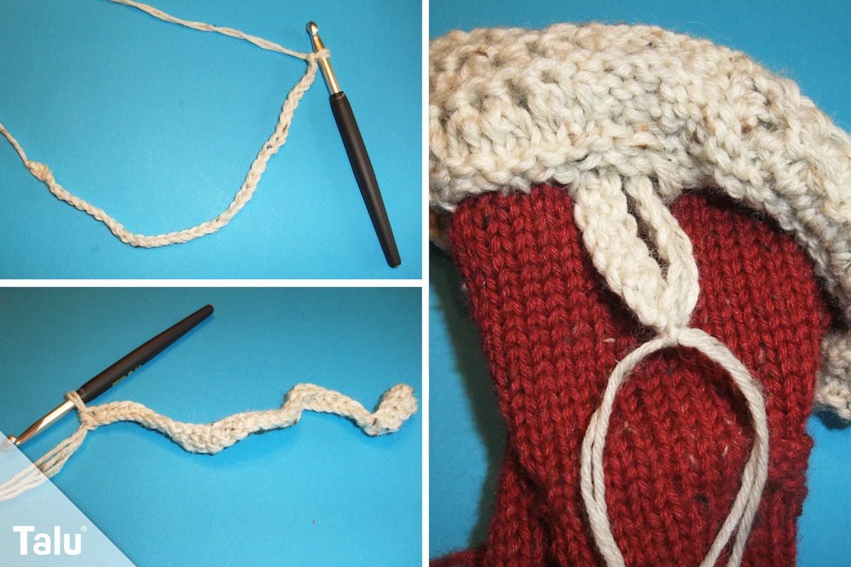 Nikolausstiefel stricken