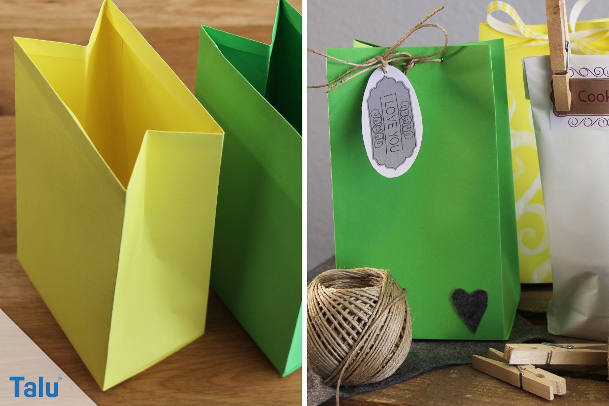 Papiertüten basteln