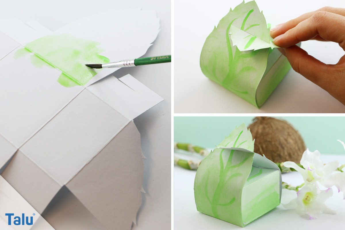 Vorlage für Papierschachteln