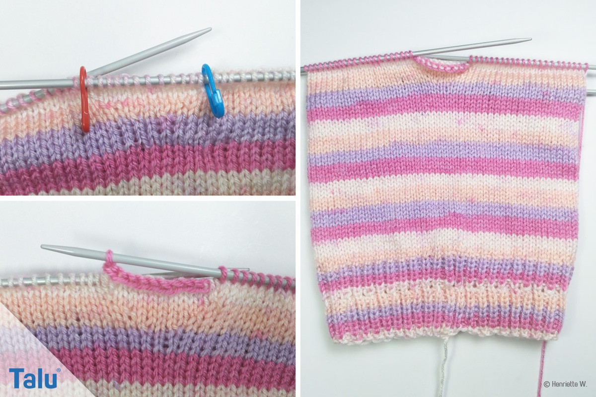 Babyhose stricken