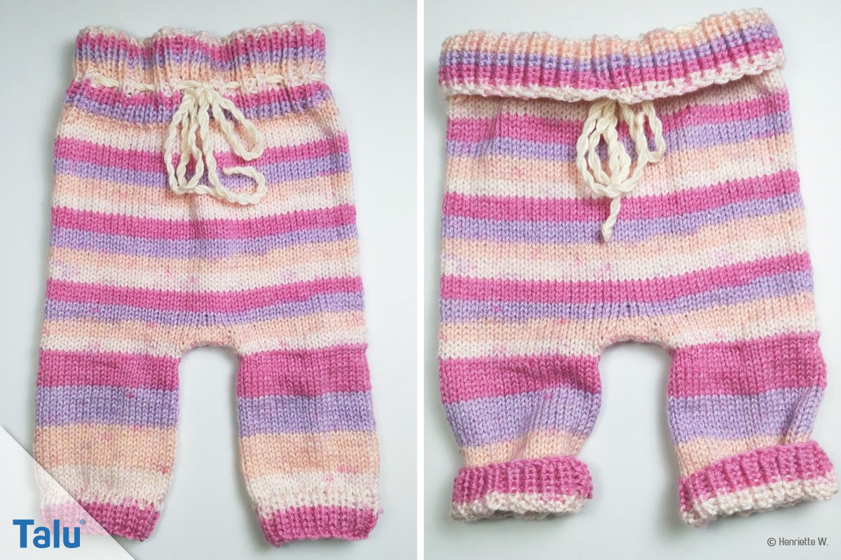 Babyhose stricken