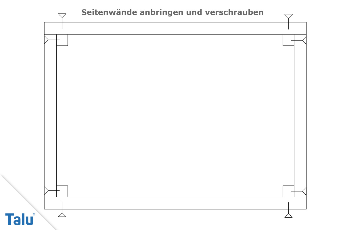 Holzkisten Bauanleitung Schritt 1