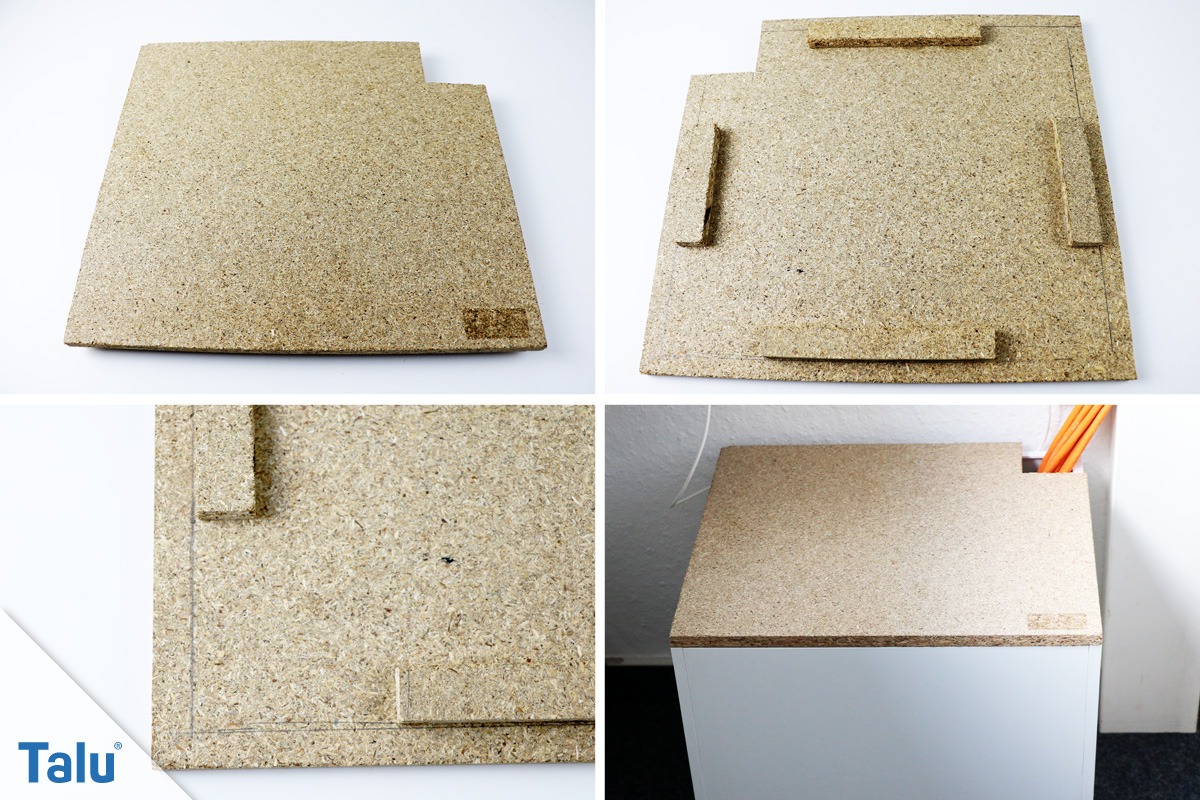 Holzkiste selber machen mit Deckel
