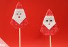 Origami Weihnachtsmann