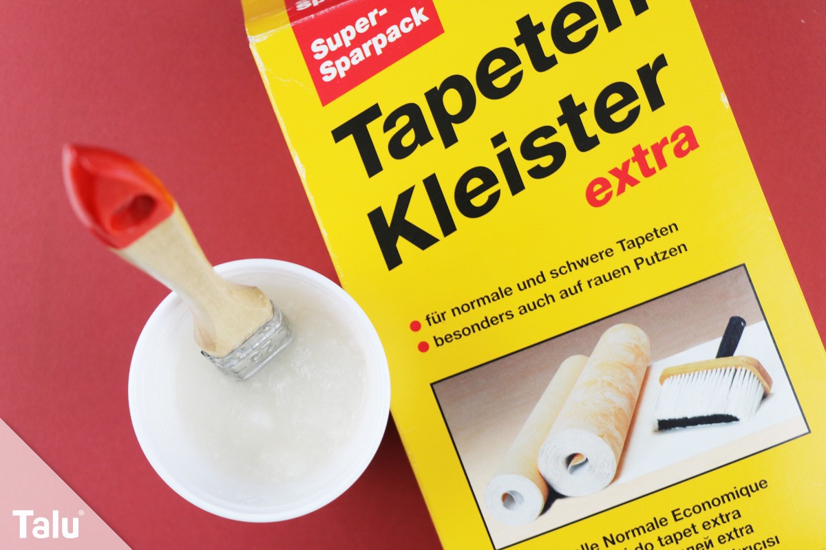 Kleister als Serviettenkleber