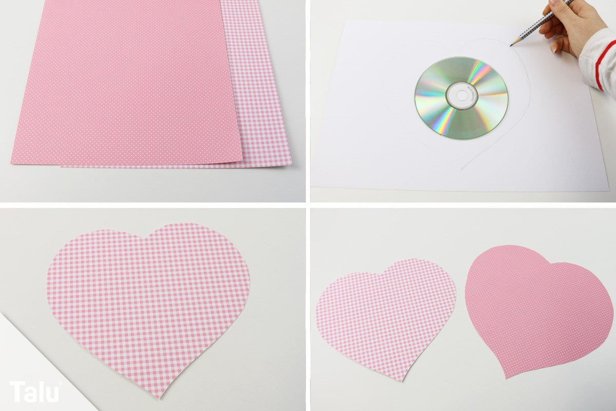 valentinstag geschenke selber machen cd huelle