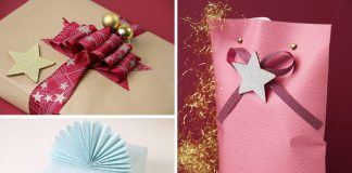 Weihnachtsgeschenke verpacken