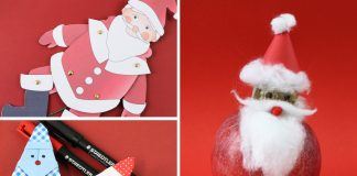 Weihnachtsmann basteln