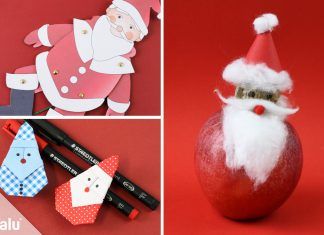 Weihnachtsmann basteln