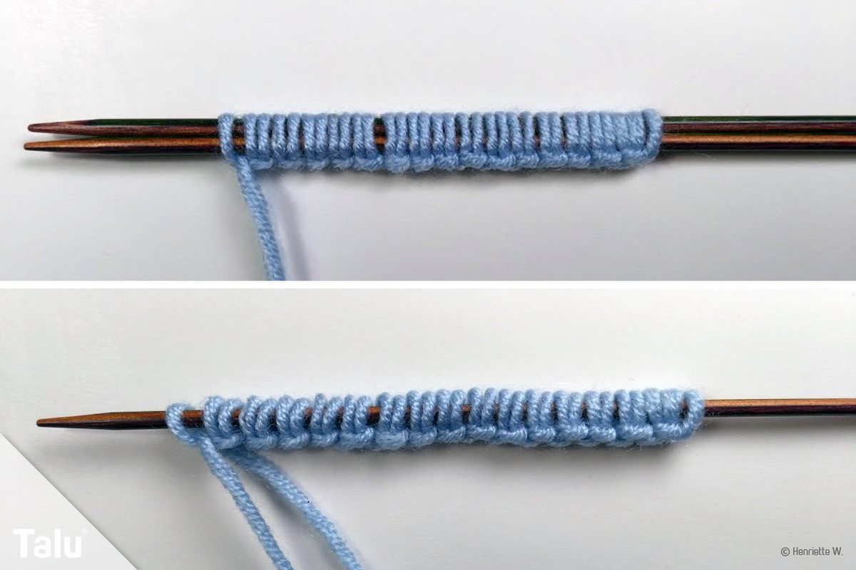 Fäustlinge stricken