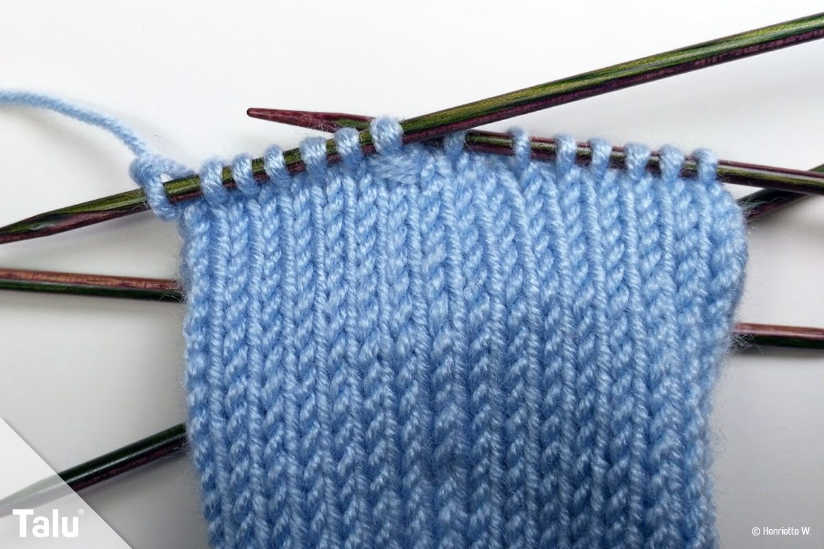 Babyhandschuhe stricken