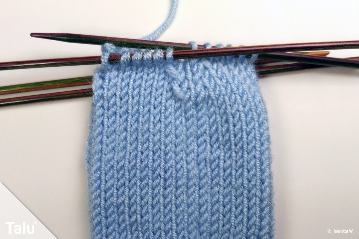 Fäustlinge stricken