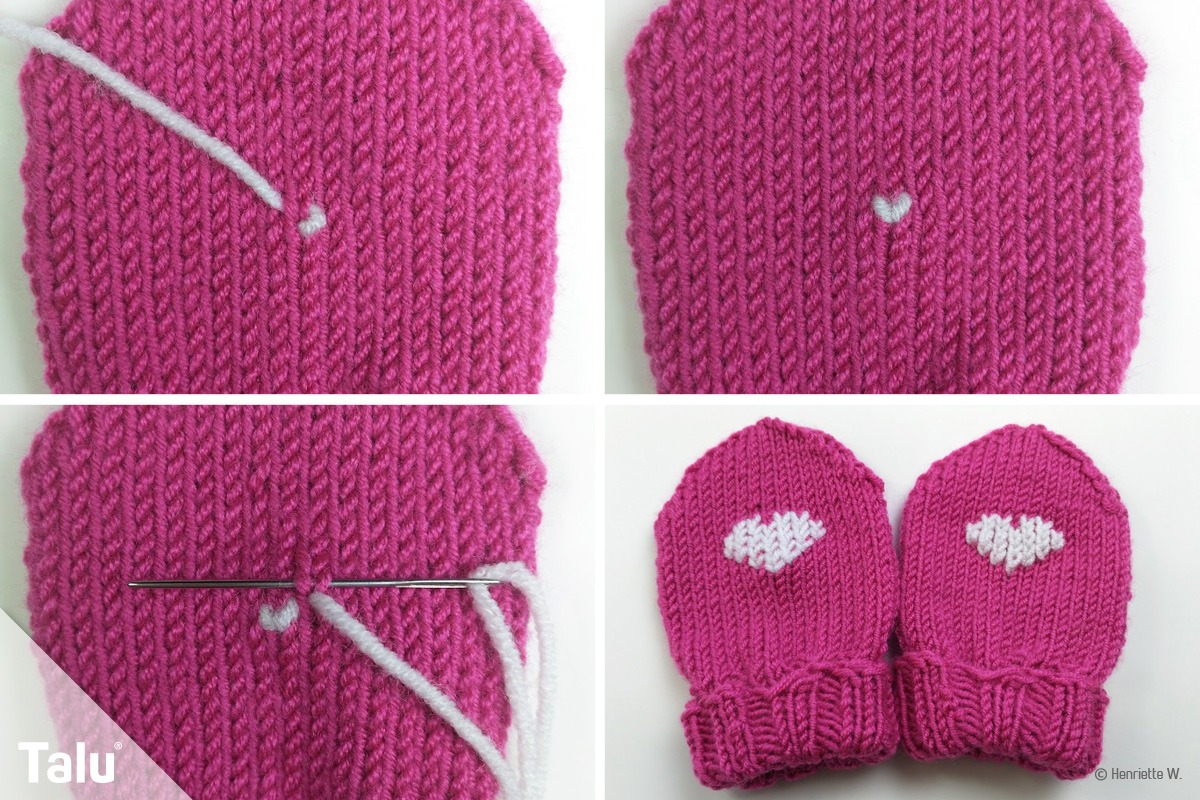 Fäustlinge stricken