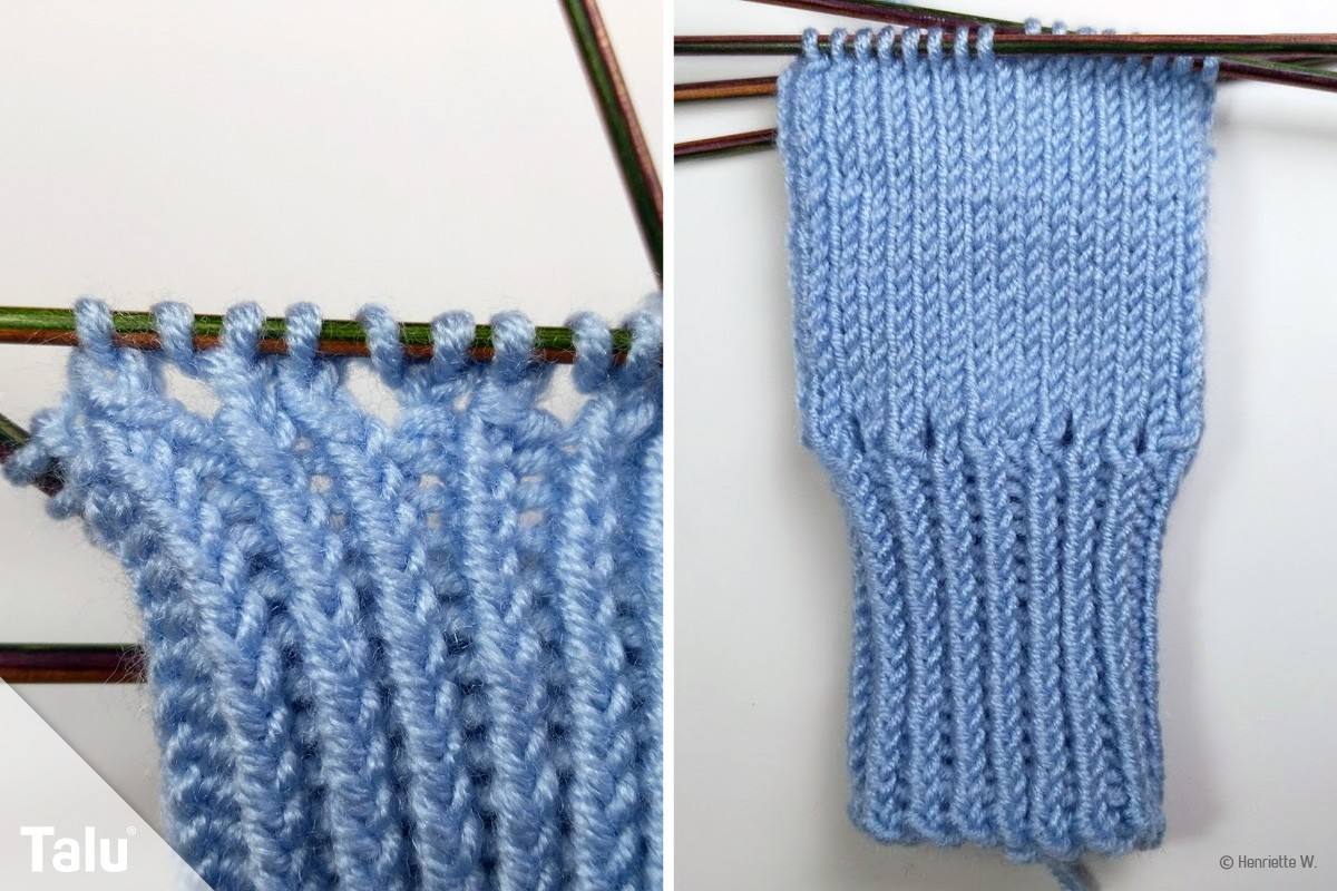 Baby Fäustlinge stricken