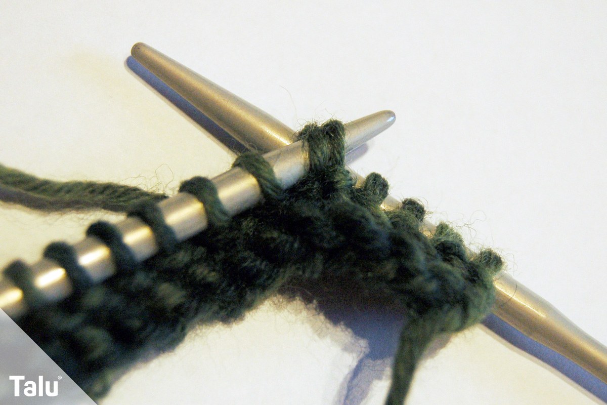 Bettsocken stricken