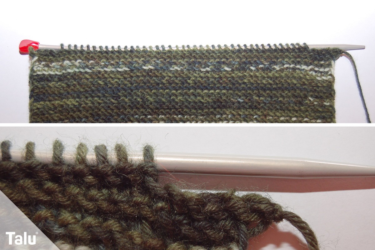 Bettsocken stricken