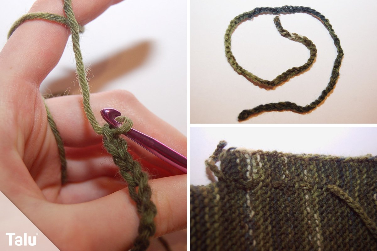 Bettsocke stricken