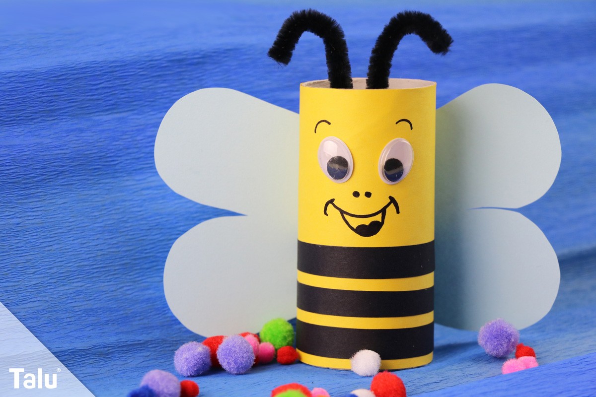 Bienen basteln
