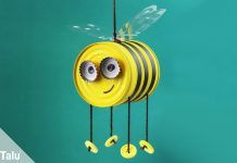 Bienen basteln