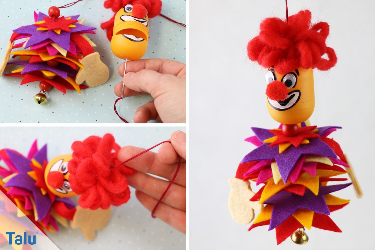 Clown basteln